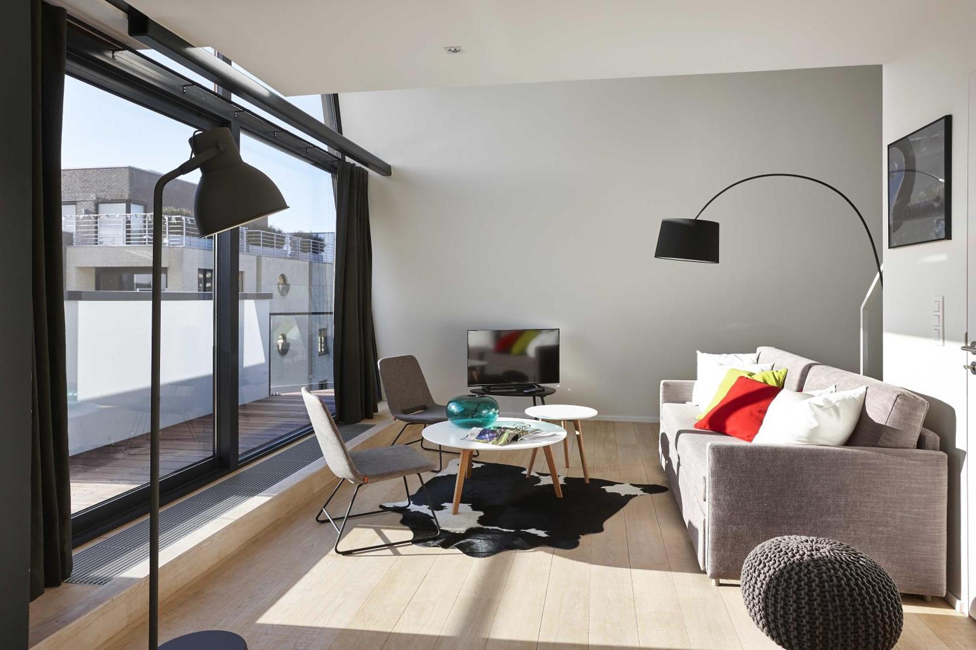 Kustappartementen Blankenberge Oda fotoğraf