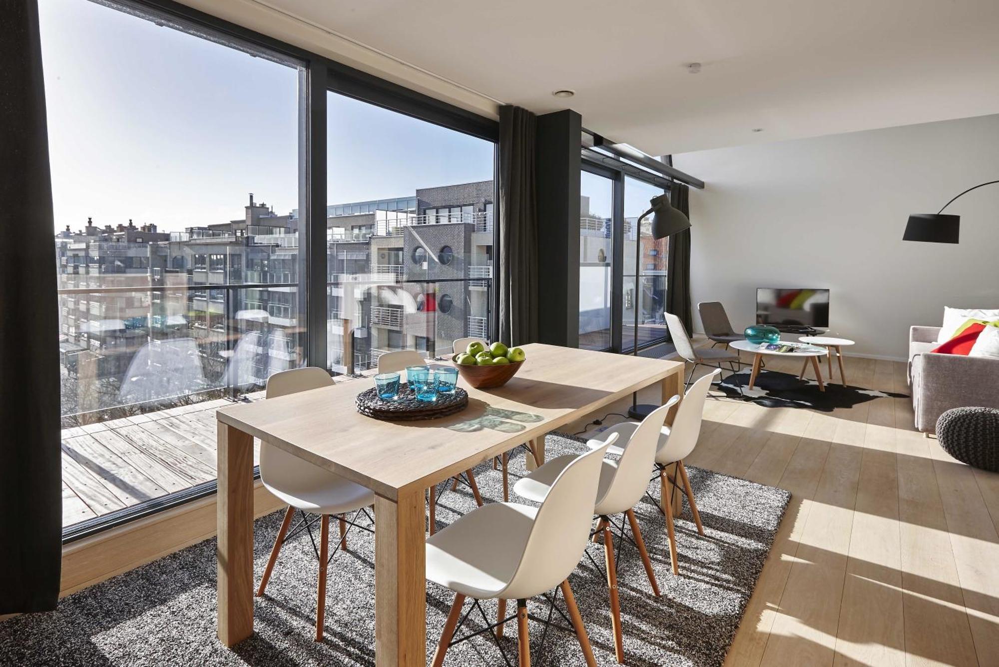 Kustappartementen Blankenberge Oda fotoğraf