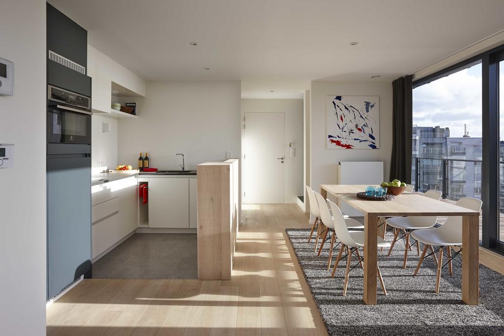 Kustappartementen Blankenberge Oda fotoğraf