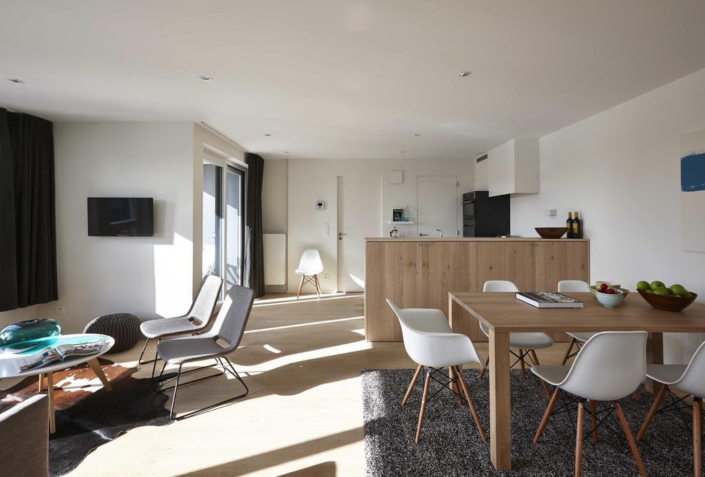 Kustappartementen Blankenberge Oda fotoğraf